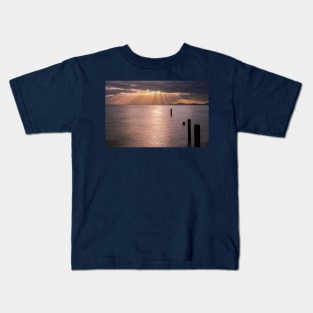 Sunrise at Corner Inlet, Yanakie, South Gippsland Kids T-Shirt